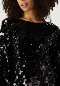 zwarte moves mini jurk idona