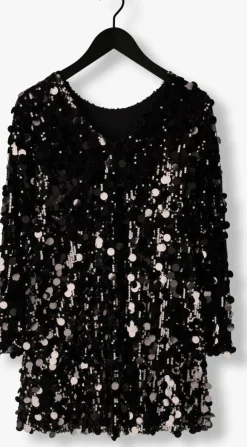 zwarte moves mini jurk idona