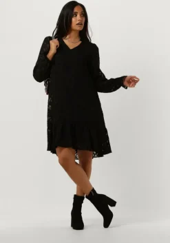 zwarte moves mini jurk naomilla