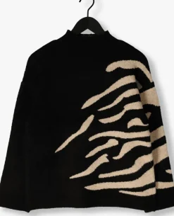 zwarte moves trui grafina