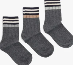zwarte mp denmark sokken alf 3-pack socks