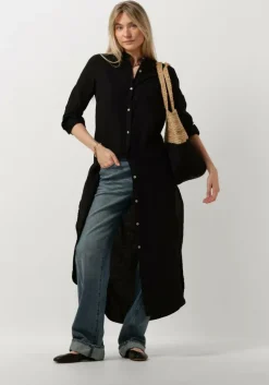 zwarte mr mood maxi jurk mrs missy