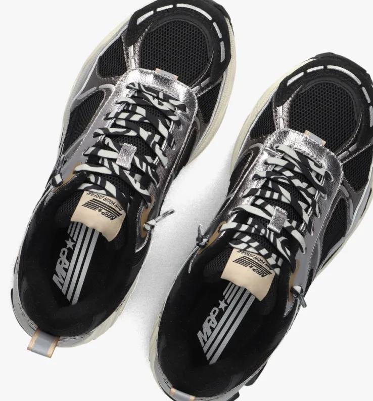 zwarte mrp lage sneakers amsterdam mrp01