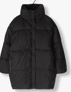 zwarte msch copenhagen gewatteerde jas mschdiona jacket