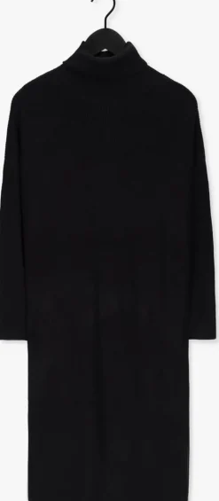 zwarte msch copenhagen maxi jurk magnea rachelle rib dress