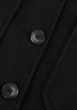 zwarte msch copenhagen mantel mschboone josia short jacket