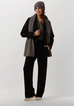 zwarte msch copenhagen mantel mschboone josia short jacket