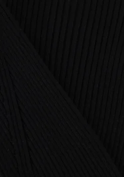 zwarte msch copenhagen midi jurk mschjenetta hasle dress