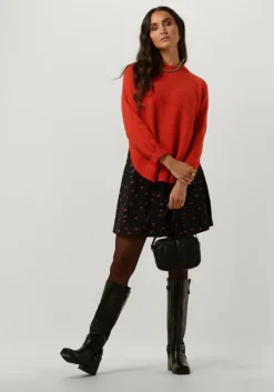 zwarte msch copenhagen minirok mschvinaya ladonna skirt aop