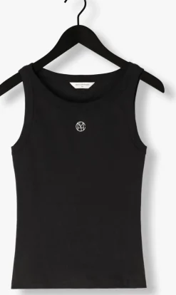 zwarte msch copenhagen t-shirt mschgubbe rasmia icon sl top