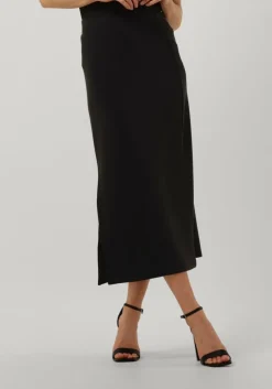 zwarte my essential wardrobe midirok ellemw skirt