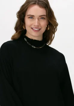 zwarte na-kd mini jurk frill detail mini dress