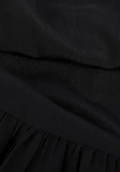 zwarte na-kd mini jurk frill detail mini dress