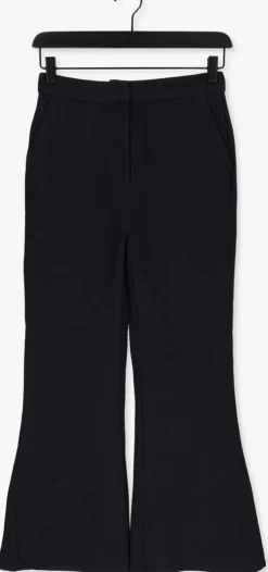zwarte na-kd wijde broek structured suitpants