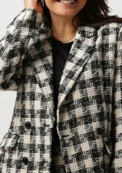 zwarte neo noir blazer vivi chic boucle blazer