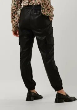 zwarte neo noir cargobroeken carlotta faux pants