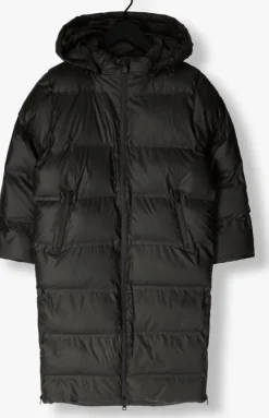 zwarte neo noir gewatteerde jas viviana c puffer jacket