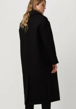 zwarte neo noir mantel anlu coat