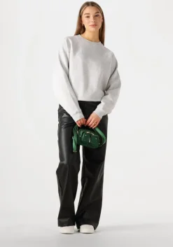 zwarte neo noir pantalon pinur faux leather pants