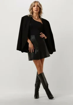 zwarte neo noir top clementine glitter knit top