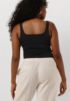 zwarte neo noir top hanora knit top