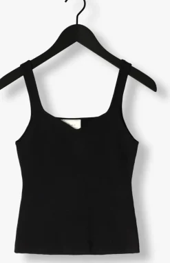 zwarte neo noir top hanora knit top