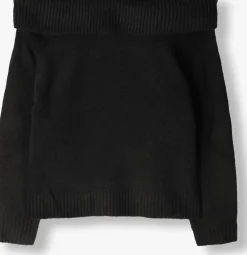 zwarte neo noir trui jane knit blouse