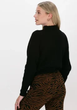 zwarte neo noir trui marlia knit blouse