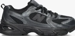 zwarte new balance lage sneakers gr530