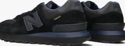 zwarte new balance lage sneakers u574lgbp