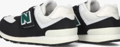 zwarte new balance lage sneakers pv574