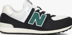 zwarte new balance lage sneakers gc574 m