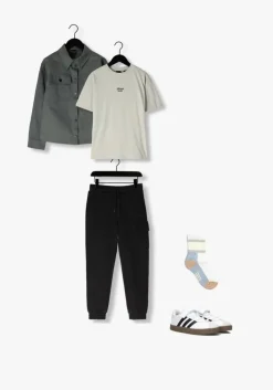 zwarte nik & nik cargobroeken boas cargo jogger