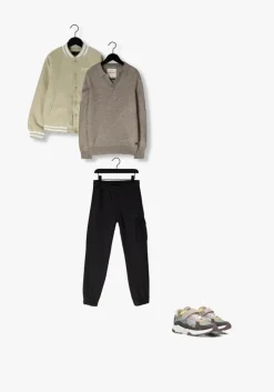 zwarte nik & nik cargobroeken justin sweatpants