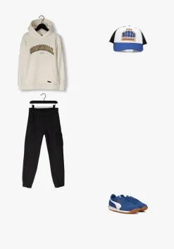 zwarte nik & nik cargobroeken justin sweatpants