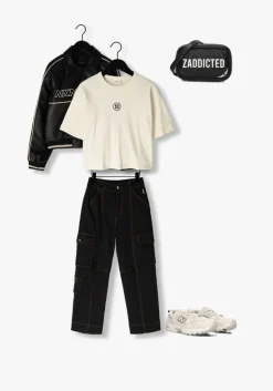 zwarte nik & nik jack racer bomber