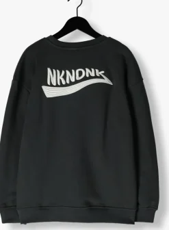 zwarte nik & nik sweater rocco oversized sweatshirt