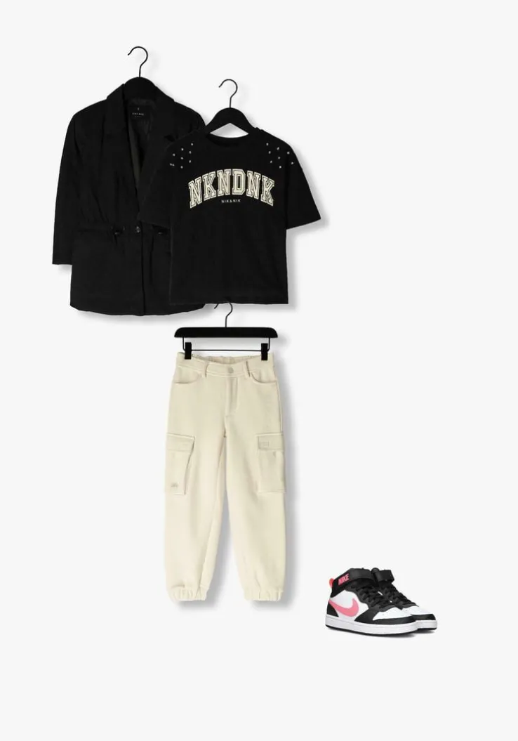 zwarte nik & nik t-shirt diamonds t-shirt