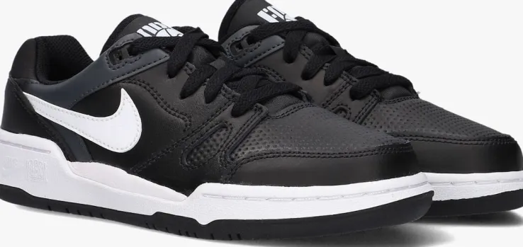 zwarte nike lage sneakers nike full force lo (gs)