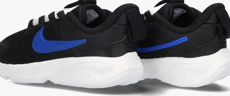 zwarte nike lage sneakers nike star runner