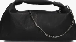 zwarte núnoo schoudertas dandy large