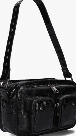 zwarte núnoo schoudertas ellie texas