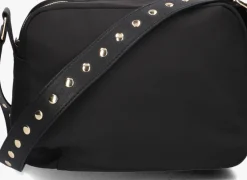 zwarte núnoo schoudertas ellie recycled nylon