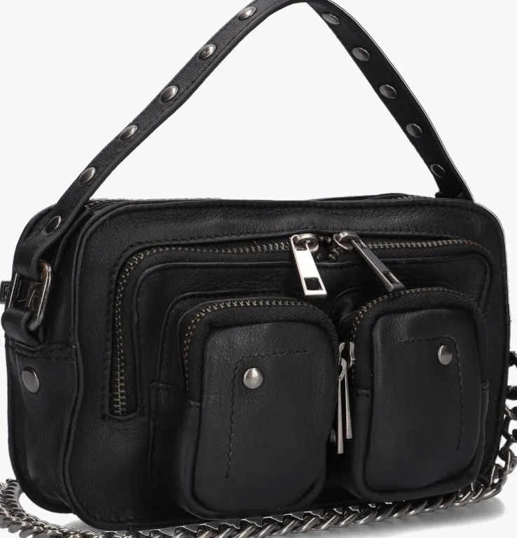 zwarte núnoo schoudertas helena cozy