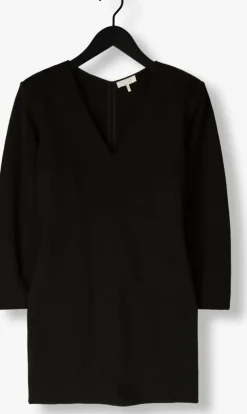 zwarte notes du nord mini jurk inessa