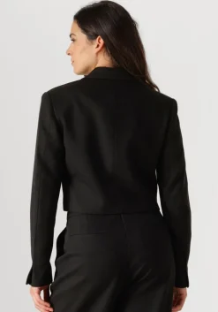 zwarte notre-v blazer na-elai