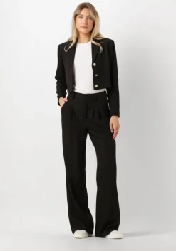 zwarte notre-v blazer na-elai