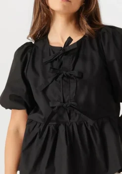 zwarte notre-v blouses nv-frederica