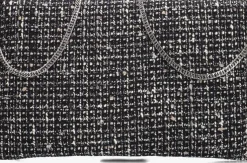 zwarte notre-v clutch 3207