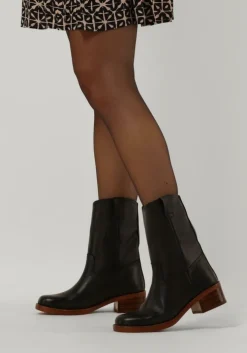 zwarte notre-v enkelboots a01005